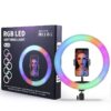 18 inches RGB Ring light with 2.1M tripod stand