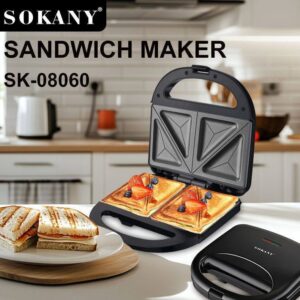 2 FACE SOKANY SANDWICH MAKER/TOASTER