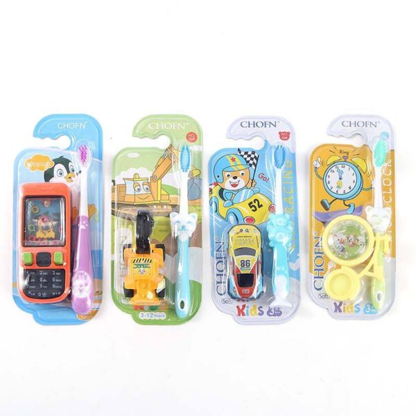 Tooth brush with toys party filler  Moq of 12pcs