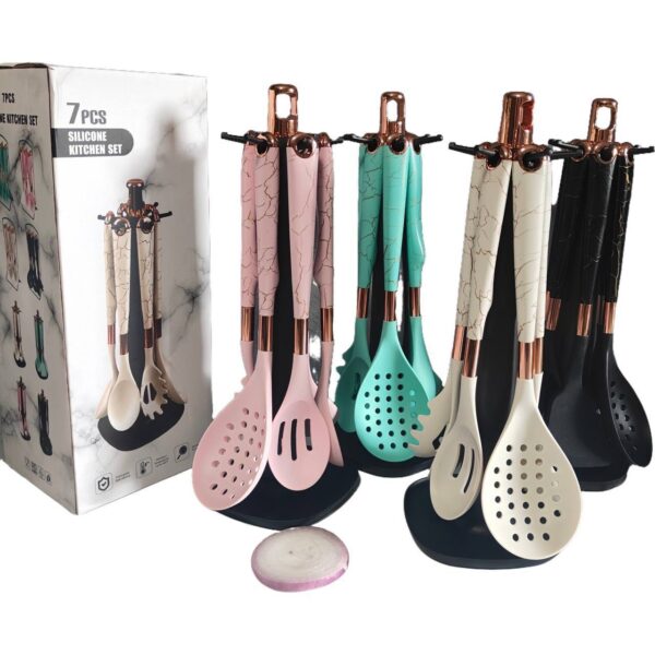 7pcs silicone kitchen set