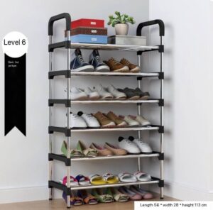 6 STEP BIG IRON STRONG SHOE RACK