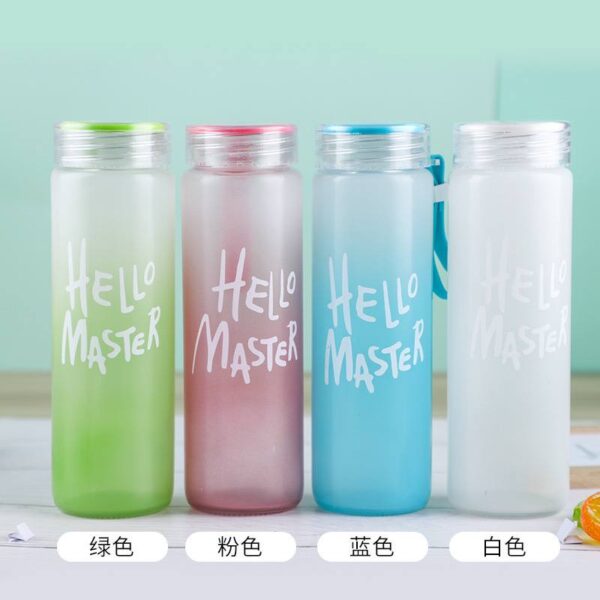 Hello master water bottle  Moq of 12