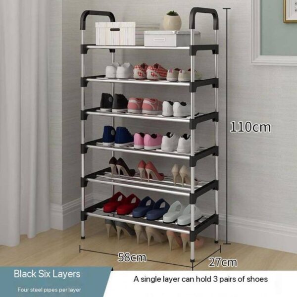 6 STEP BIG IRON STRONG SHOE RACK