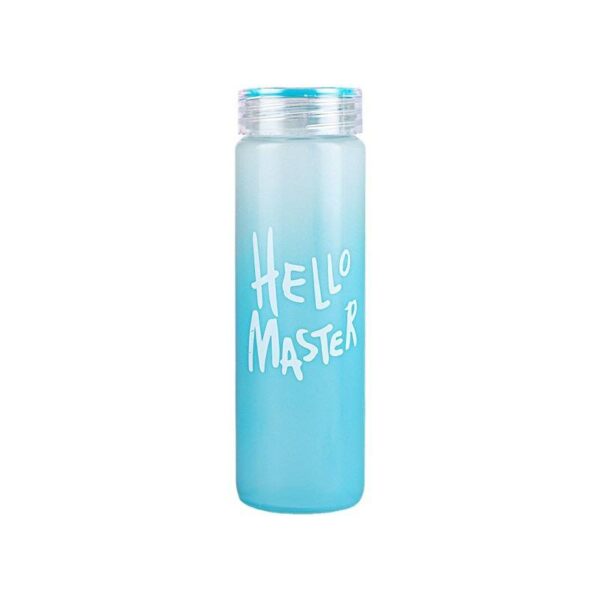 Hello master water bottle  Moq of 12