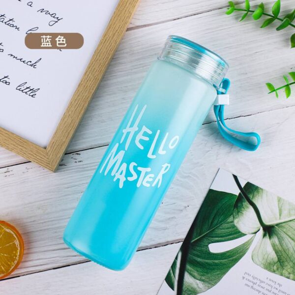 Hello master water bottle  Moq of 12