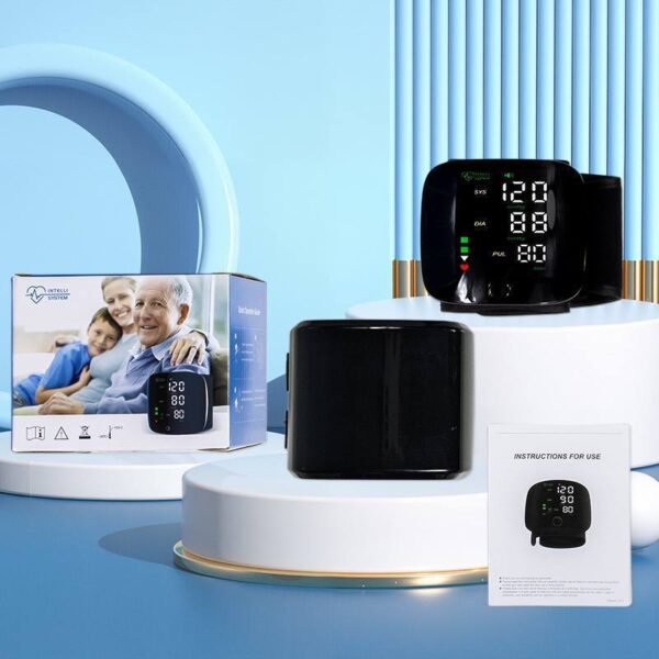 ELECTRONIC WRIST BLOOD PRESSURE MONITOR (BP) WITH VOICE