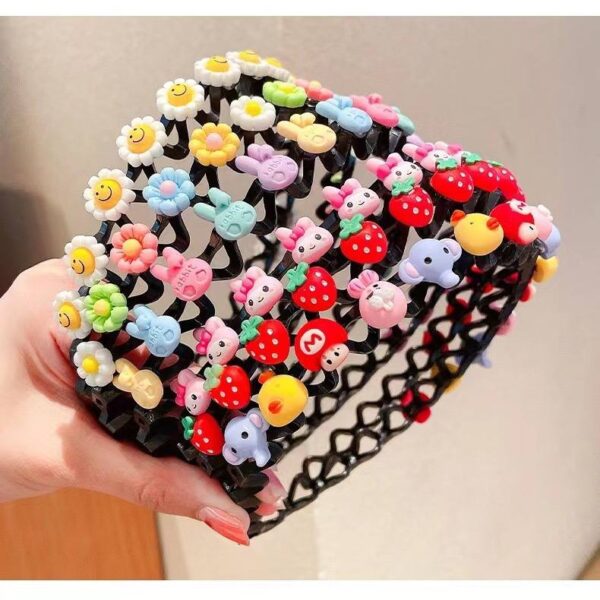 Children anti slip toothed headband