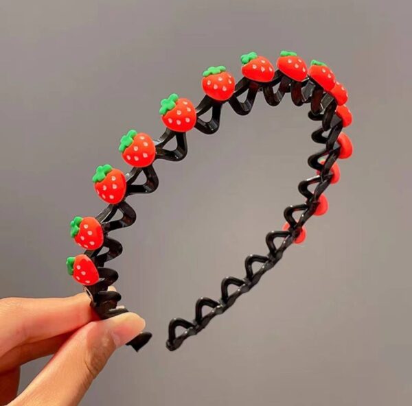 Children anti slip toothed headband