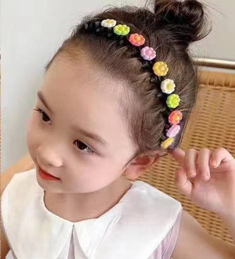 Children anti slip toothed headband