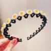 Children anti slip toothed headband