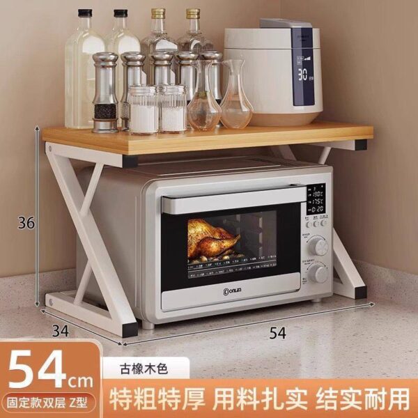 KITCHEN PULL OUT RACK MICROWAVE TABLE  (K TYPE SINGLE LAYER)