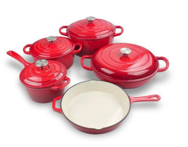 5in1 Original cast iron cookware/pot 