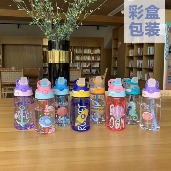 Cartoon kiddies water bottle