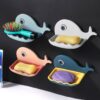 FISH SHAPE WALL SUCTION SOAP HOLDER
