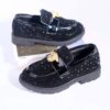 Levi Rhinestone loafer