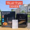 15LTR SILVER CREST DIGITAL AIR FRYER