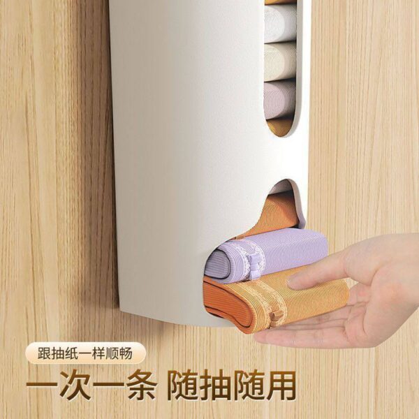 Underwear Storage/Dispenser restocked.