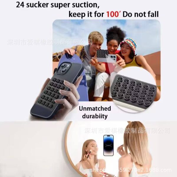 Mobile phone suction