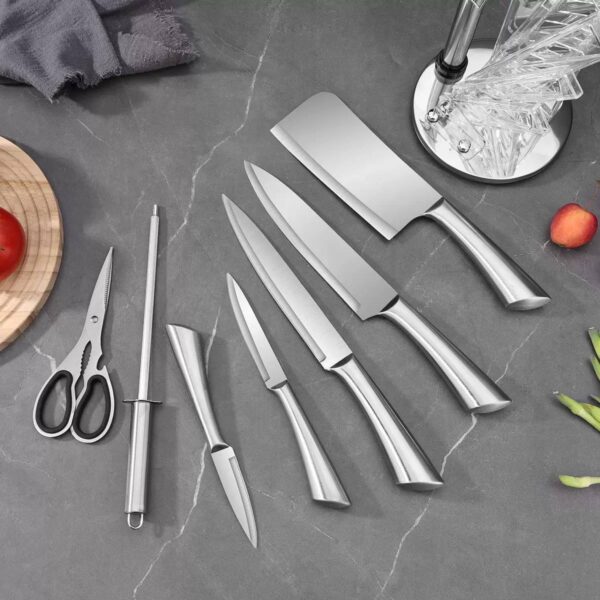 High quality stainless steel cooking knife set