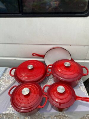 5in1 Original cast iron cookware/pot 