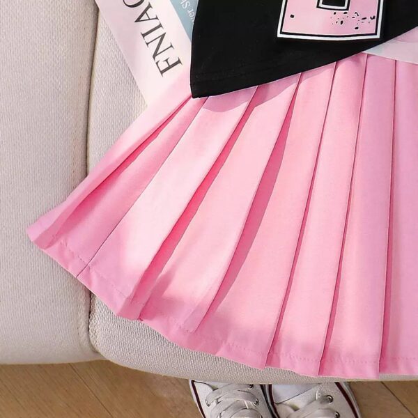 Nutter jersey top and skirt