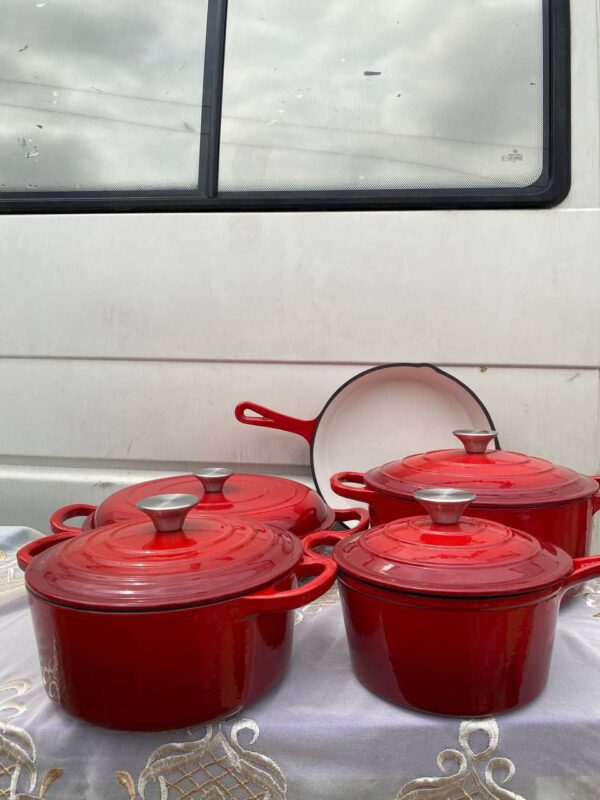 5in1 Original cast iron cookware/pot 