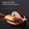 FISH SHAPE WALL SUCTION SOAP HOLDER