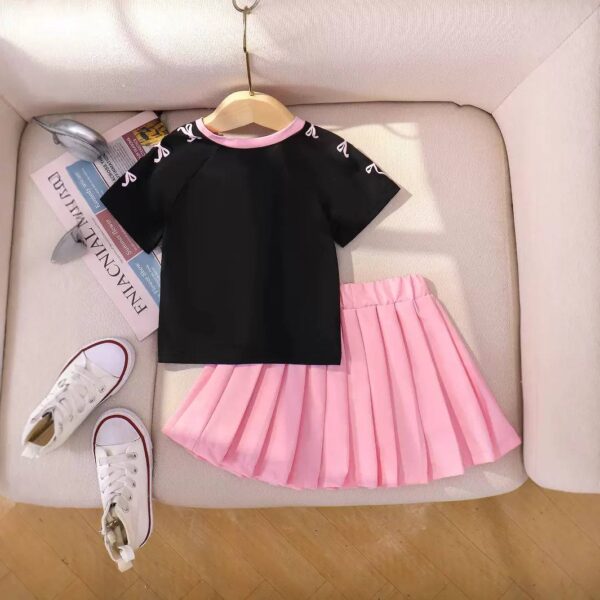 Nutter jersey top and skirt