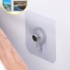 ADHESIVE TRANSPARENT WALL HOOK
