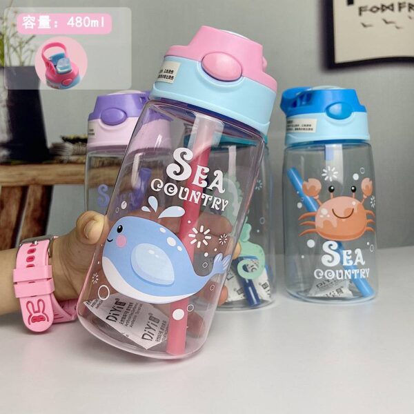 Cartoon kiddies water bottle