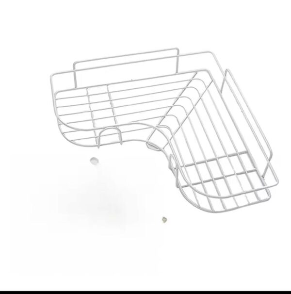 STRONG CORNER TOILET/BATHROOM/KITCHEN WALL RACK.....2 HOOK