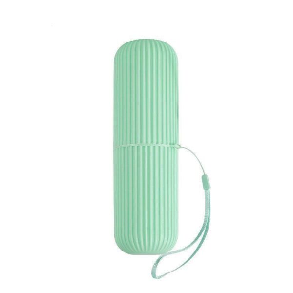 TRAVELING TOOTHPASTE AND BRUSH HOLDER