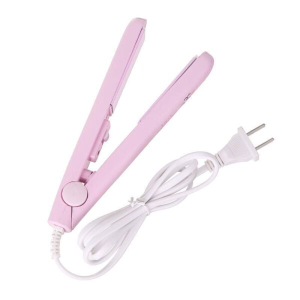 Electric nylon sealer/hair straightener