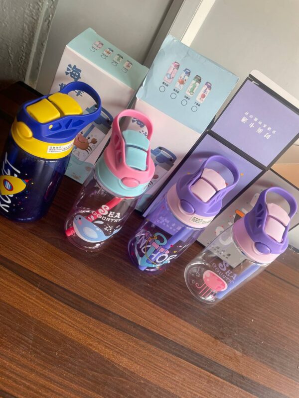 Cartoon kiddies water bottle