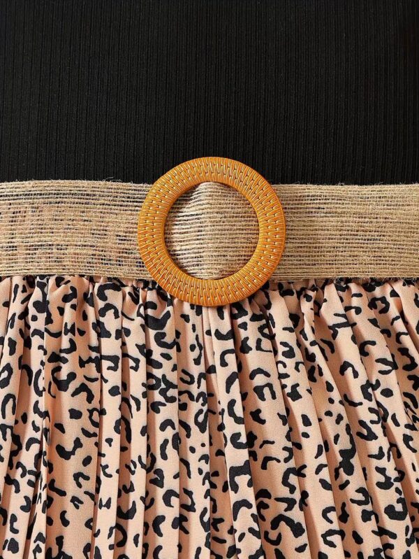 Simi palazzo pant with top and belt