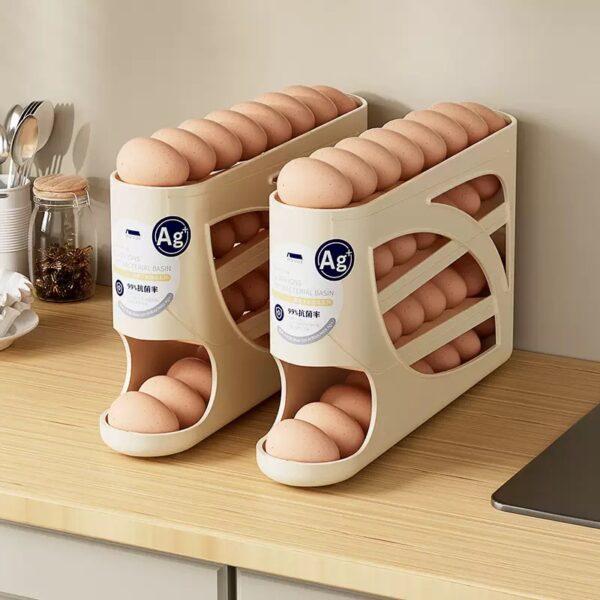 4 Layers Slide Egg Storage Rack