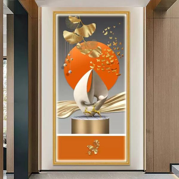 8” 20cm light luxury wall clock