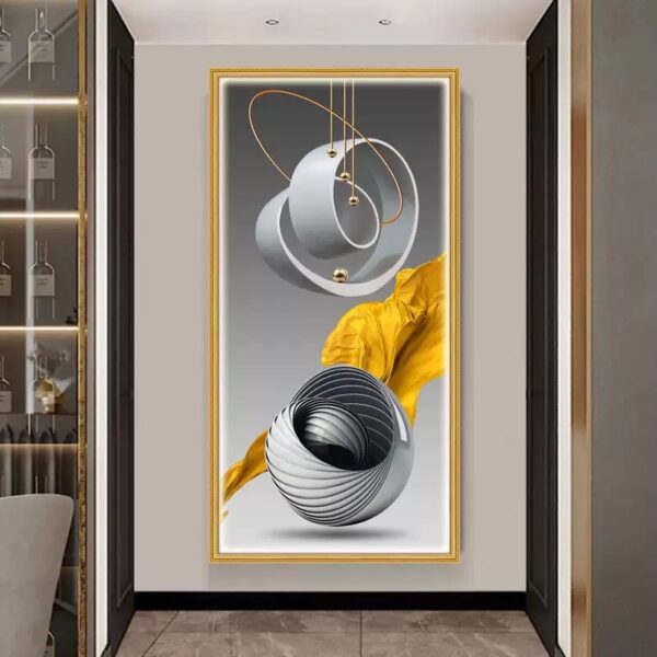 8” 20cm light luxury wall clock