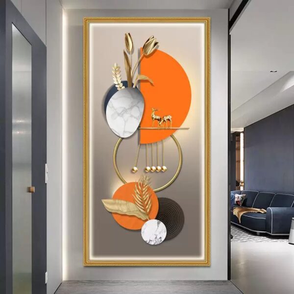 8” 20cm light luxury wall clock