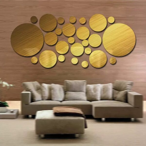8” 20cm light luxury wall clock