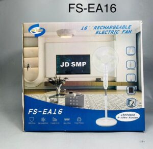 SMP rechargeable standing fan