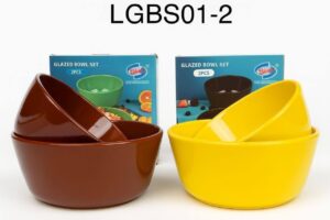 IMG_8503 2pcs Glazed Ceramic Bowl Set