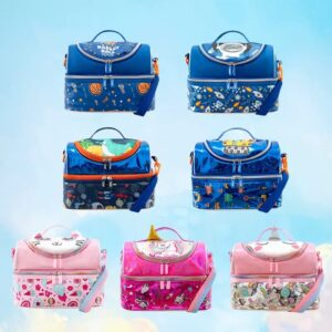 Double layer insulated lunch bag