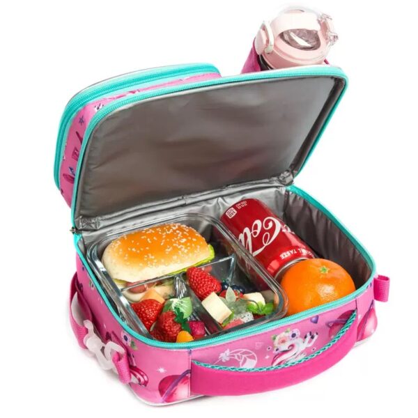 Bsci insulated lunch bag with water bottle box