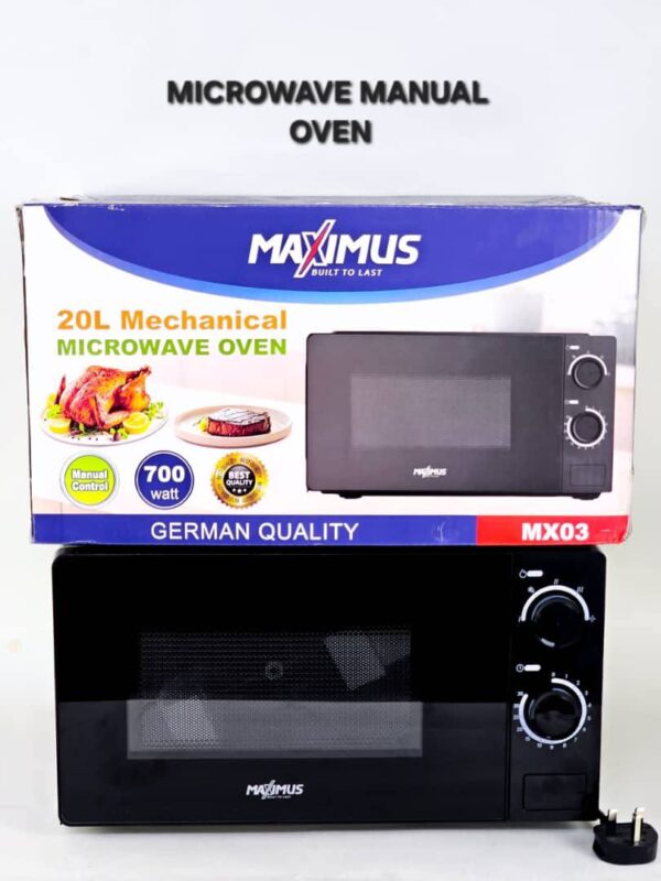 20LTR MANUAL QUALITY MICROWAVE OVEN 700WATT