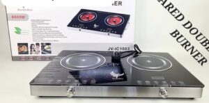 6000WATT DOUBLE FACE MAXIMUS INFRARED INDUCTION COOKER WITH WATER PROOF
