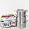 6PC (3401) HOFFNER ALUMINUM POT SET