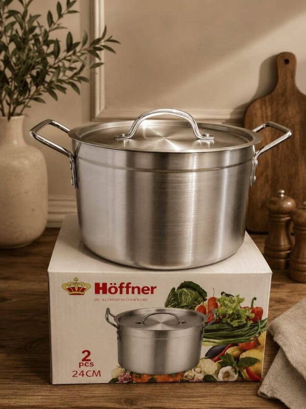 6PC (3401) HOFFNER ALUMINUM POT SET