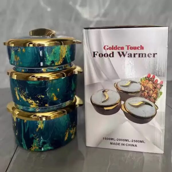 3pcs/set 1.5/2/2.5L Food Insulation Pot Large Capacity Insulated Bowl Lunch Warmer