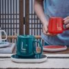 Degree Warm Mug Set Ceramic Heating Cup with Constant Temperature